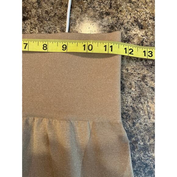 NVGTN Taupe Color Leggings High Waist Size Small - Picture 4 of 5